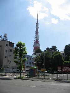 せっかくなので東京タワーをパチリ