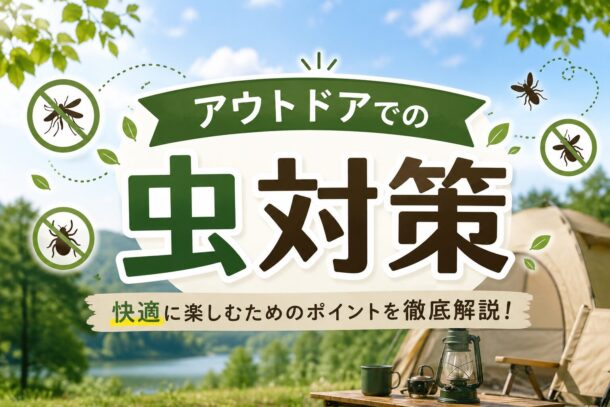 アウトドアでの虫対策